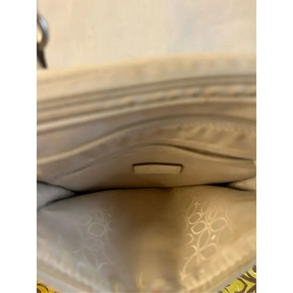 Fossil leather crossbody cream color (discoloration) 8